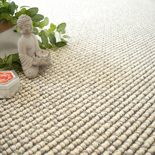 Laine et Sisal Caloundra grosses boucles - Crème