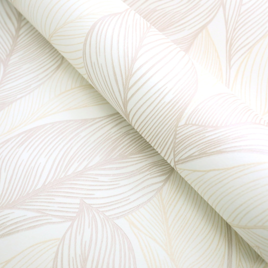 Papier peint expansé sur intissé - Rose gold - Strelitzia - rouleau