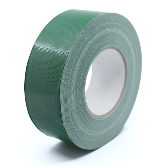 Gaffeur ruban adhésif toilé vert 50 mm x 50 m très résistant