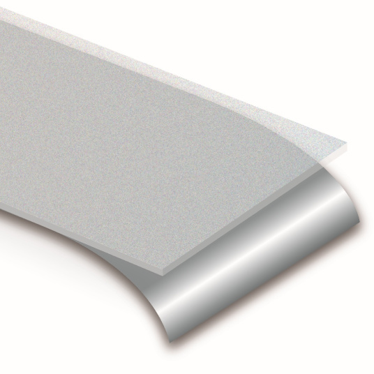 Adhésif antidérapant transparent non abrasif 25 mm x 18 ml, adhérence optimale sur support lisse