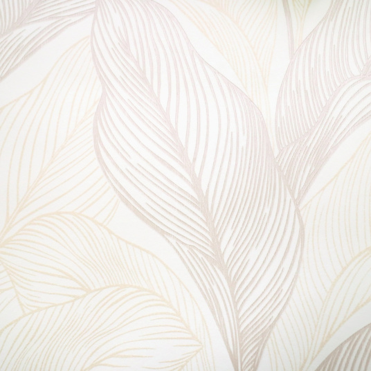 Papier peint expansé sur intissé - Rose gold - Strelitzia - vue de près