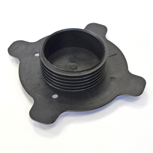 Plot terrasse - Lambourde larg. max. 55 mm - Hauteur réglable de 3 à 5 cm - Verin