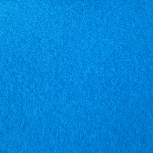 Moquette aiguilletée Orotex Revexpo bleu clair pour cérémonie, salon et événement