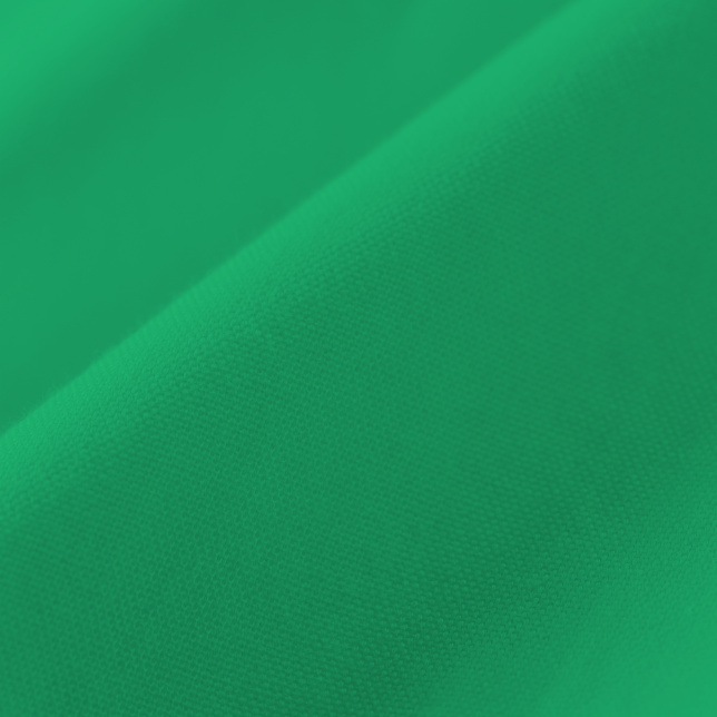 Coton gratté ignifugé couleur vert moyen