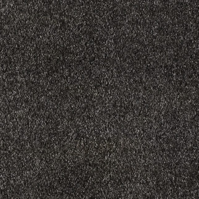 Tapis sur mesure en polyester recyclé Re-life noir