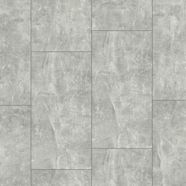 Dalle de sol stratifié compatible cuisine salle de bain - Pierre Gris Etoile