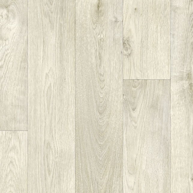 Zoom sur le sol vinyle classé U3P3 IPERFORM 370 Tavel 02, décor bois clair et texturé