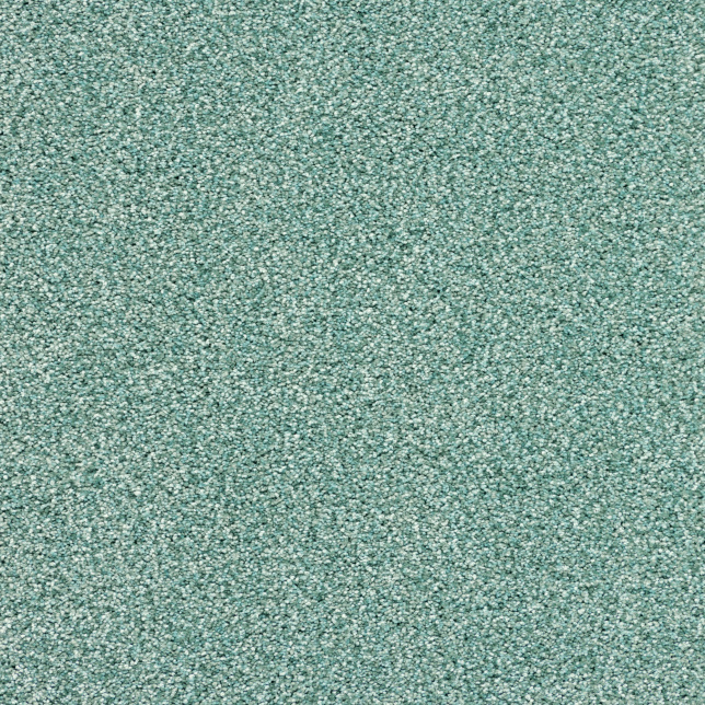 Tapis sur mesure Velours Feelings Balsan couleur vert jade