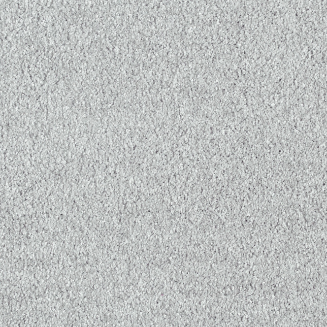 Texture du tapis sur mesure Re-life gris argent, en polyester recyclé au coloris naturel