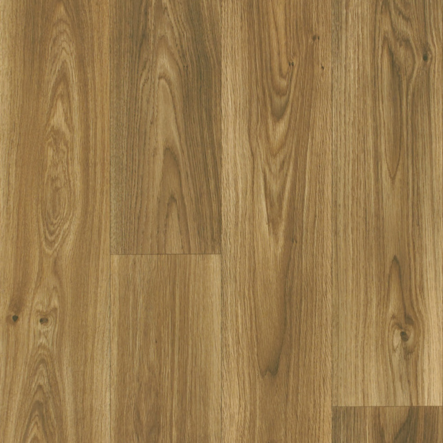 Sol Vinyle Textile Grande largeur - Aspect parquet chêne fumé