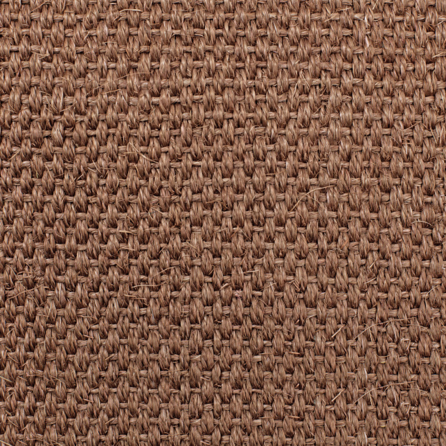Revêtement en fibres végétales sisal Tulum coloris cuivre au tissage 1/2 Panama
