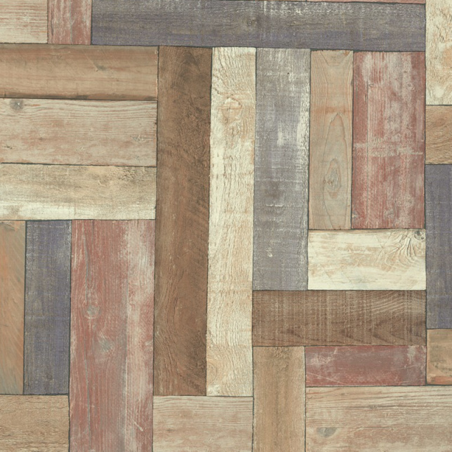 Sol PVC Smart - Atelier aspect bois recyclé