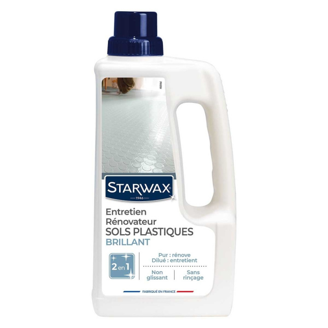 Bidon entretien brillant sol pvc 2 en 1 Starwax