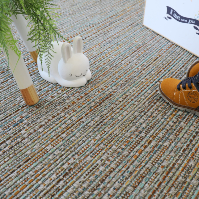 Moquette Tissé plat - Bornéo Silver Multicolor