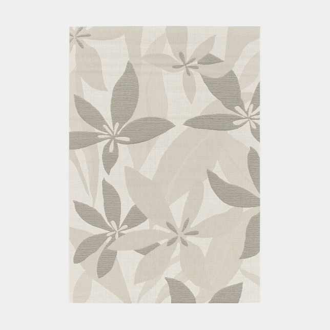 Tapis d'intérieur ou d'extérieur - Vanille - Beige naturel