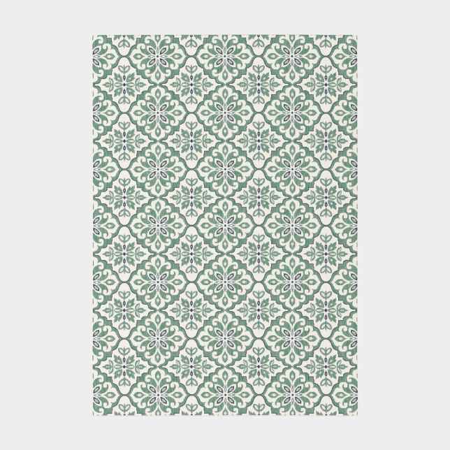 Tapis d'extérieur et intérieur - Madeleine - Vert céladon