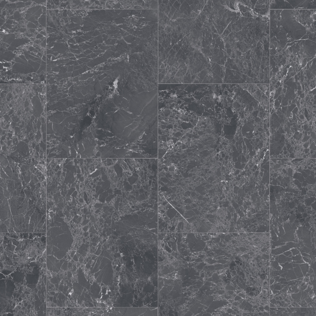 Sol vinyle PVC Best effet marbre gris anthracite