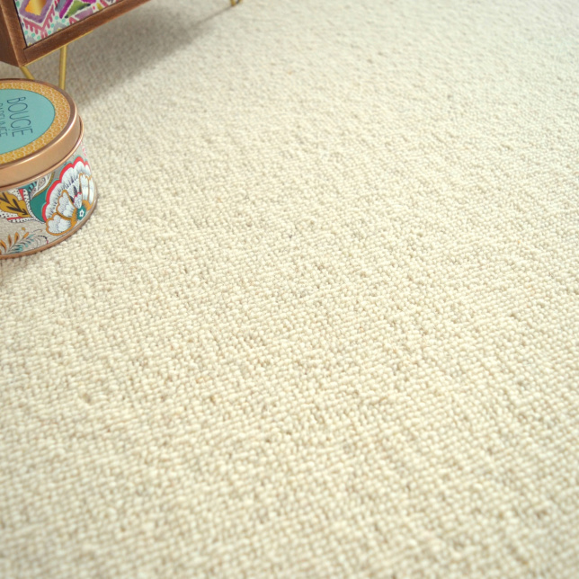 Moquette pure laine Killoo - Ecru - gros plan
