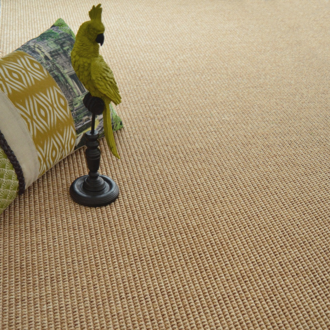 Tapis sur mesure Tissé plat Lombok naturel
