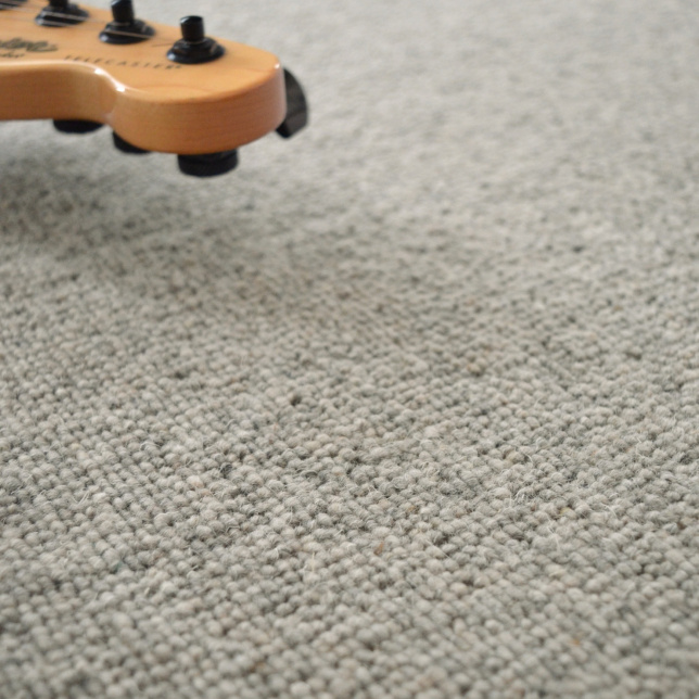 Moquette pure laine Killoo - Gris - gros plan