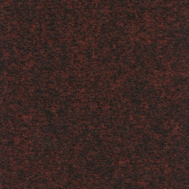 Moquette aiguilletée professionnelle - Trafic 33 Contract - Rouge chiné recyclable