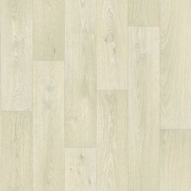 Aspect bois naturel du Sol PVC Best - Imitation parquet Bois Blanchi en vue rapprochée
