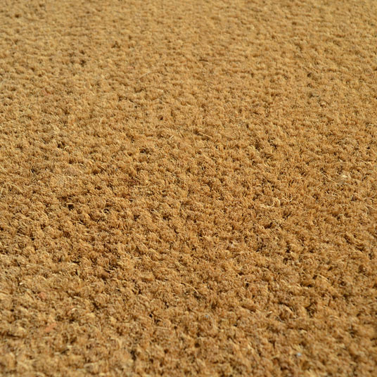 Paillasson - Tapis brosse Coco - Écru - Ep. 23mm