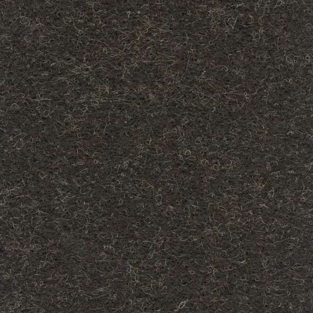 Moquette aiguilletée professionnelle - Trafic 33 Contract - Brou de noix chiné recyclable