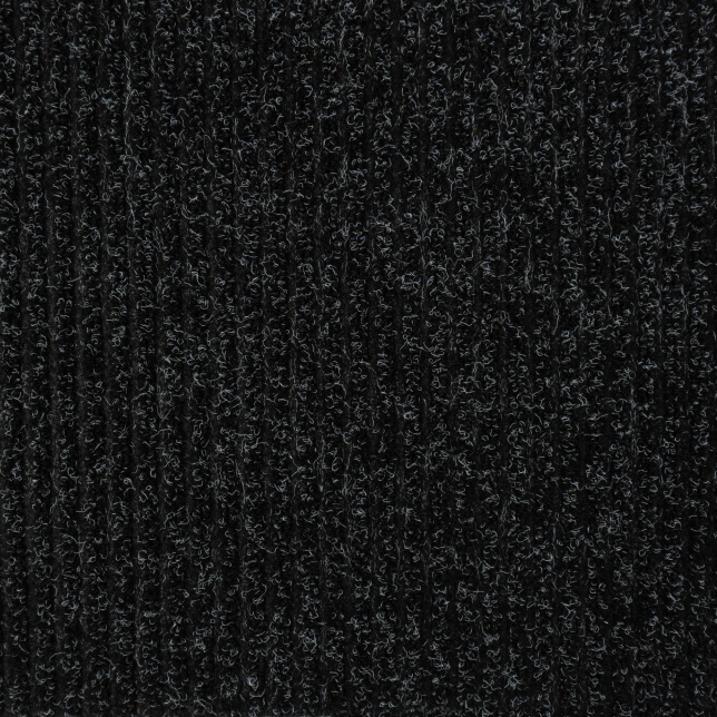 Tapis d'entrée antidérapant - Moquette aiguilletée grosses boucles anthracite