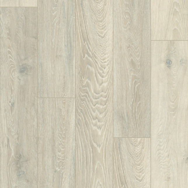 Parquet flottant Stratifié compatible cuisine salle de bain - Chêne gris lune