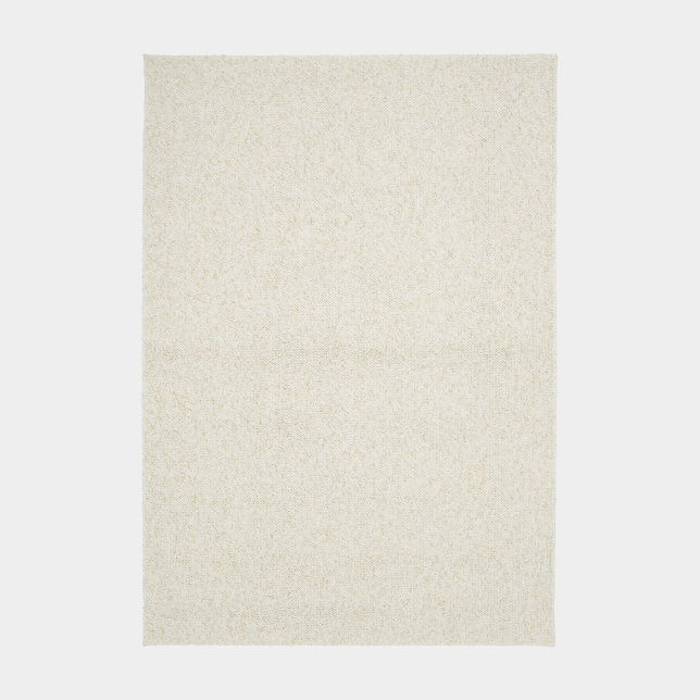 Tapis de salon ou chambre Bouclette crème fouettée