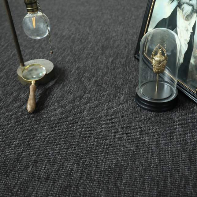 Tapis sur mesure tissé plat - Gris ardoise