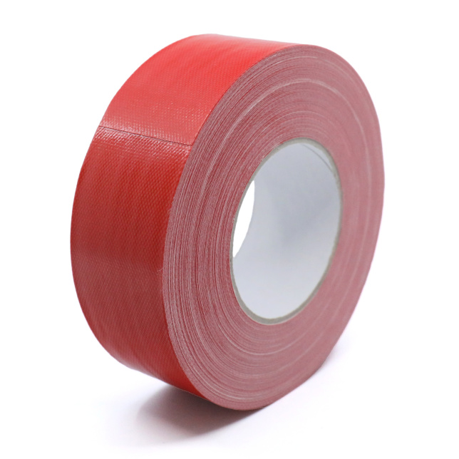Gaffeur ruban adhésif toilé rouge 50 mm x 50 m facile à couper à la main