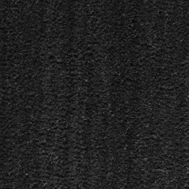 Tapis sur mesure Paillasson Brosse Coco Spécial PMR-ERP 23mm - Noir