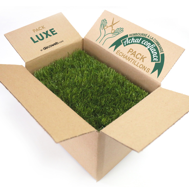 Pack échantillons gazons synthétiques LUXE