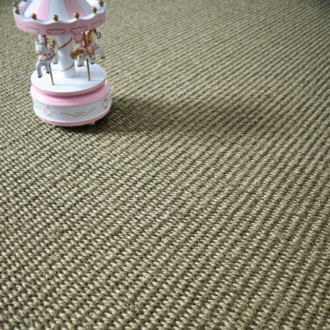 Tapis sur mesure Sisal Quintana - Grège