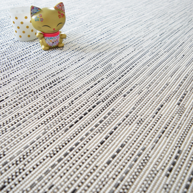 Moquette Tissé plat - Bornéo Blanc