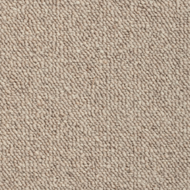 Moquette bouclée Mallow beige – fibres naturelles en pure laine vierge