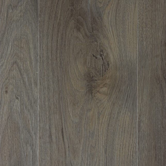 Parquet vinyle rigide Ultime - Pose clipsable - Chêne brun foncé - sans perspective