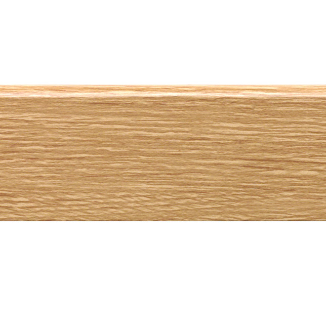 Plinthe pour stratifié KronoSwiss Modèle F vue de face en décor bois clair chaleureux