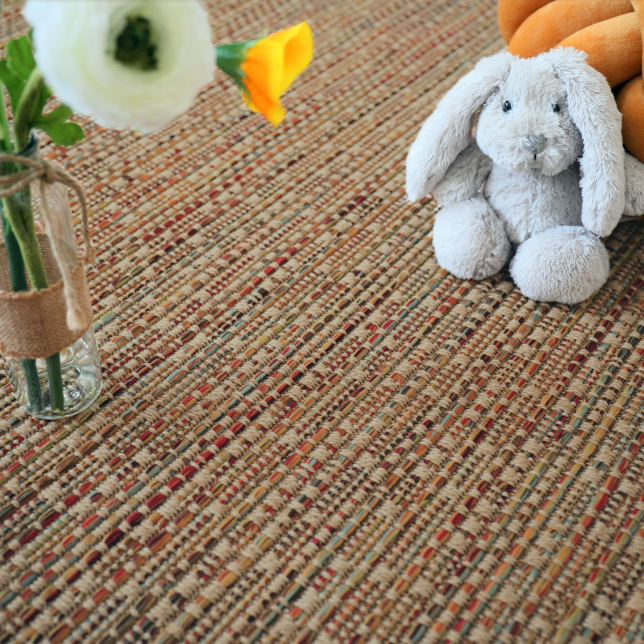 Moquette Tissé plat - Bornéo Nature Multicolor