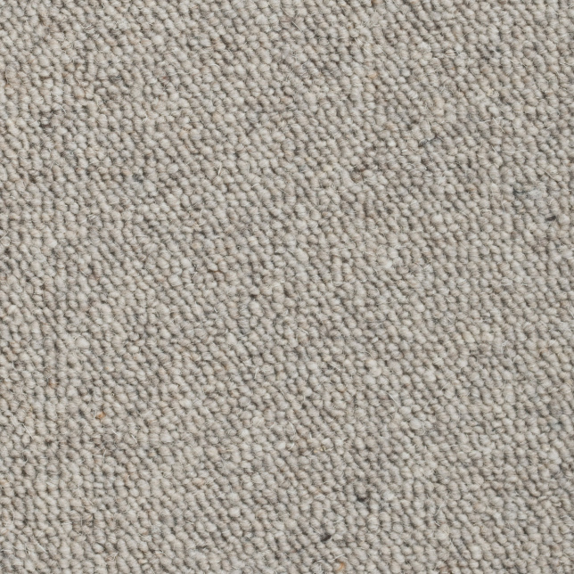 Moquette pure laine vierge bouclée - Mallow - Grège