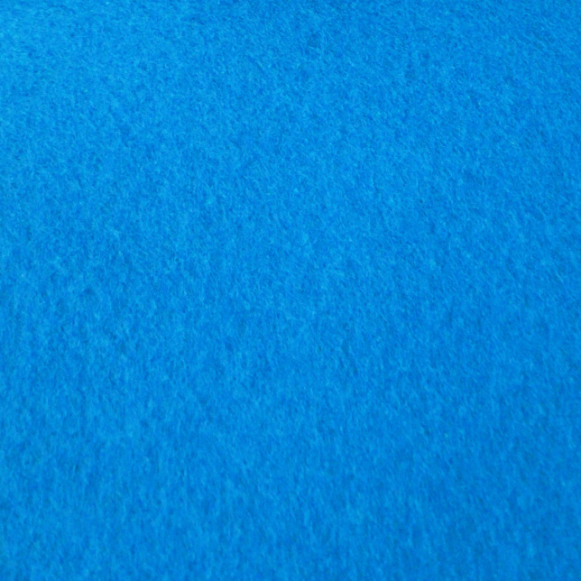 Moquette aiguilletée Orotex Revexpo bleu clair pour cérémonie, salon et événement