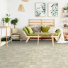 Sol Lino Tendance - Carreaux de ciment Motif Scandinave Gris - Ambiance salon