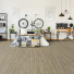 Sol Vinyle Feng Shui parquet lames troites Chne clair - chambre