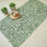 Tapis de jardin Broc Arty tissage vert - salle de bain