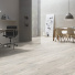 Parquet flottant Stratifi - Chne Ice Factory - salle  manger