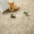 Moquette paisse clat shaggy beige - chambre enfant