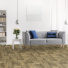 Sol Vinyle Textile Haute Performance - Aspect parquet chne rustique naturel - salon