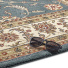 Tapis style persan en velours ras - Kiana - Vert antique - tranche